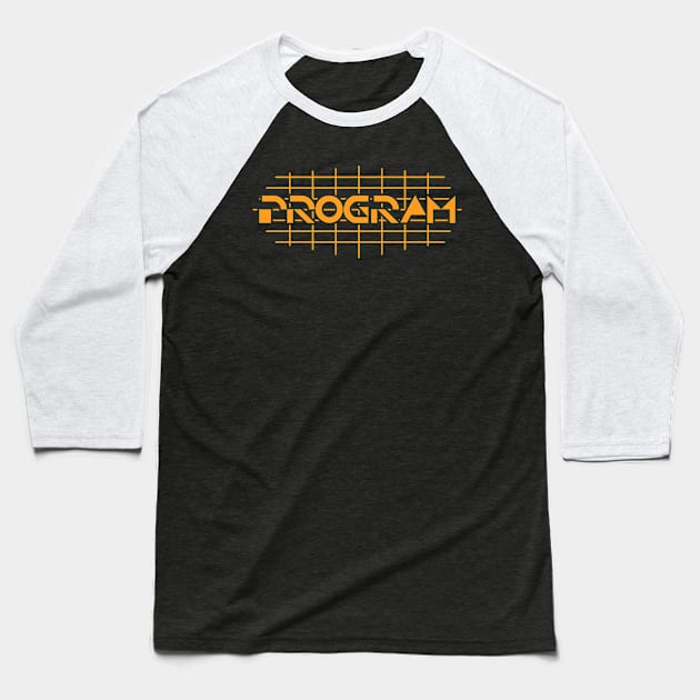 Program Baseball T-Shirt by Meta Cortex